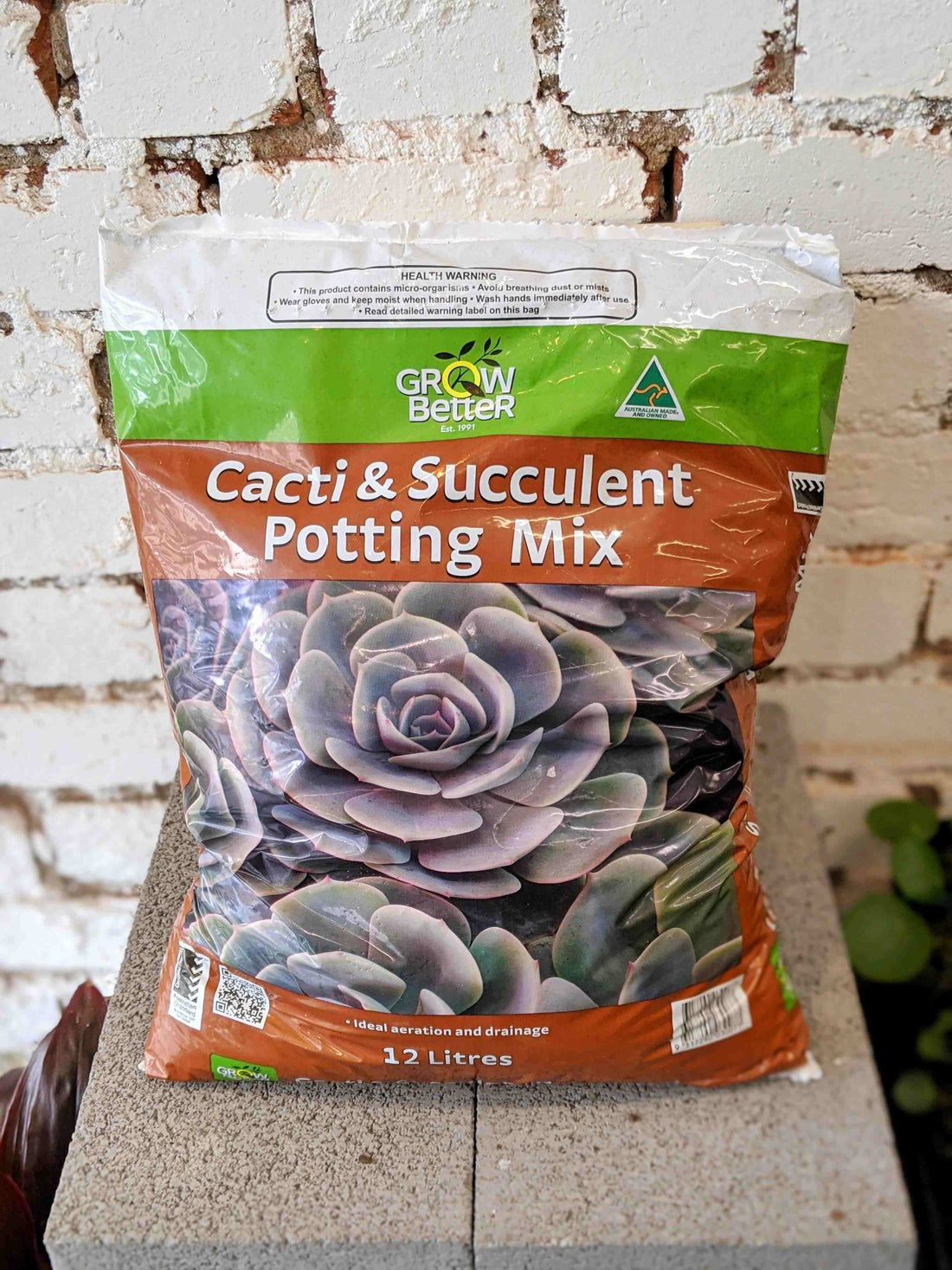  Grow Better 12L Cacti and Succulent Potting Mix Potting Mix Greener House Melbourne